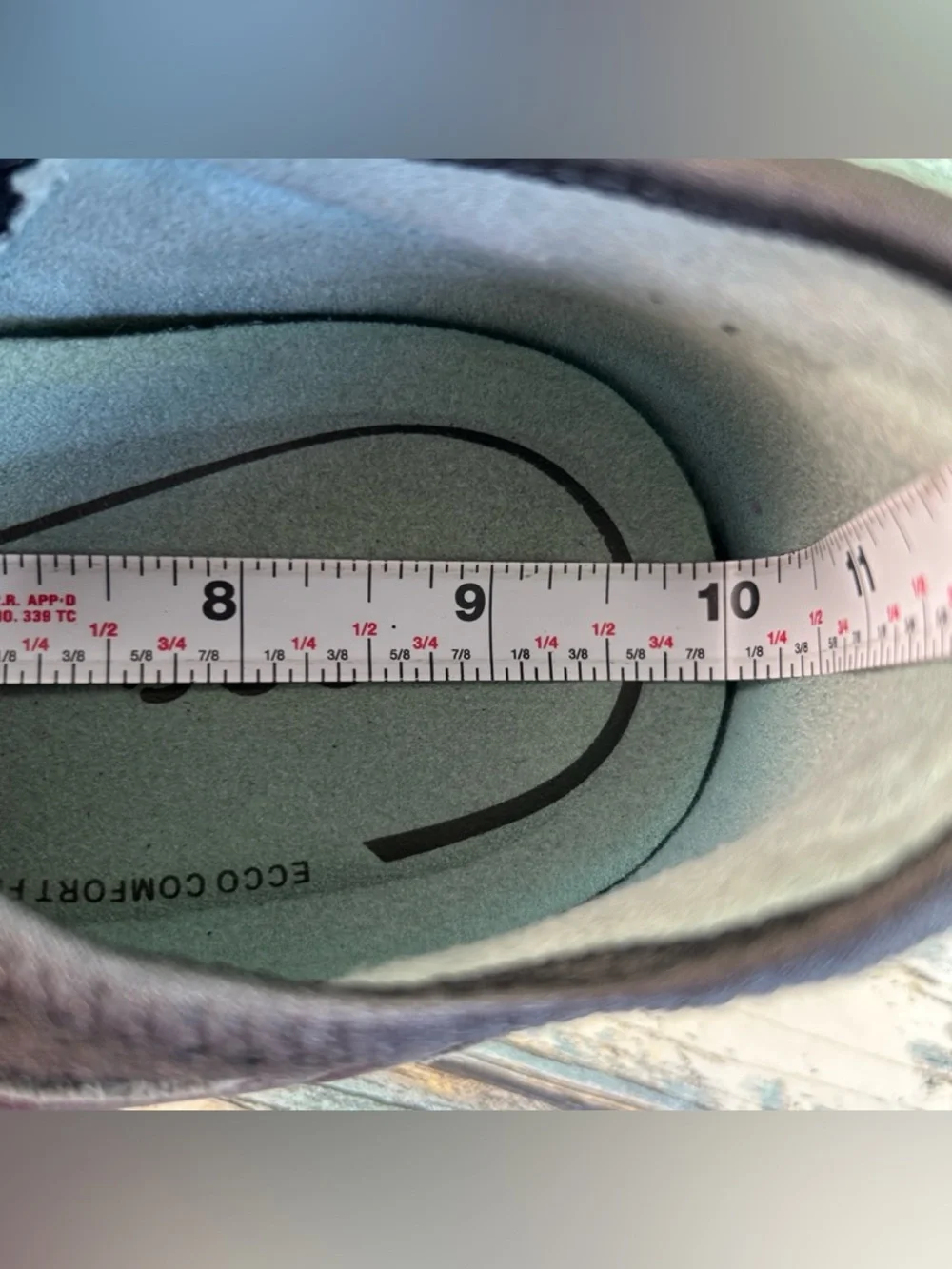 Ecco Lynx Sneaker Womens 9-9.5 Pewter Gray Leather Tennis Athletic Casual Shoe